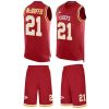 Nike Chiefs #21 Trent McDuffie Red Team Color Stitched NFL Limited Tank Top Suit Jersey