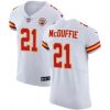 Nike Chiefs #21 Trent McDuffie White Stitched NFL Vapor Untouchable Elite Jersey