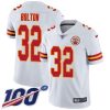 Nike Chiefs #32 Nick Bolton White Stitched NFL 100th Season Vapor Limited Jersey