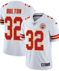 Nike Chiefs #32 Nick Bolton White Stitched NFL Vapor Untouchable Limited Jersey