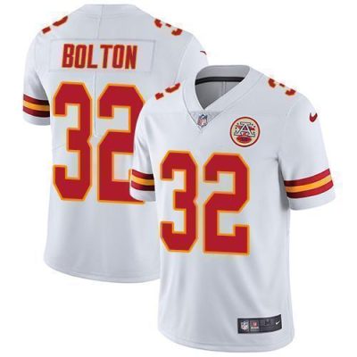 Nike Chiefs #32 Nick Bolton White Stitched NFL Vapor Untouchable Limited Jersey