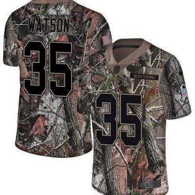 Nike Chiefs #35 Jaylen Watson Camo Stitched NFL Limited Rush Realtree Jersey