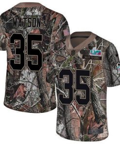 Nike Chiefs #35 Jaylen Watson Camo Super Bowl LVII Patch Stitched NFL Limited Rush Realtree Jersey