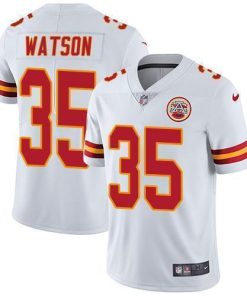 Nike Chiefs #35 Jaylen Watson White Stitched NFL Vapor Untouchable Limited Jersey