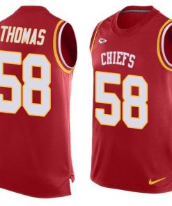 Nike Chiefs #58 Derrick Thomas Red Team Color Stitched NFL Limited Tank Top Jersey