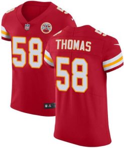 Nike Chiefs #58 Derrick Thomas Red Team Color Stitched NFL Vapor Untouchable Elite Jersey