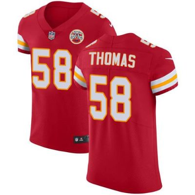 Nike Chiefs #58 Derrick Thomas Red Team Color Stitched NFL Vapor Untouchable Elite Jersey