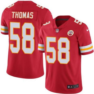 Nike Chiefs #58 Derrick Thomas Red Team Color Stitched NFL Vapor Untouchable Limited Jersey