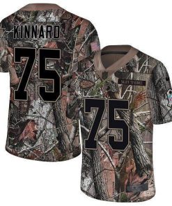 Nike Chiefs #75 Darian Kinnard Camo Stitched NFL Limited Rush Realtree Jersey