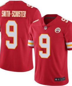 Nike Chiefs #9 JuJu Smith-Schuster Red Team Color Stitched NFL Vapor Untouchable Limited Jersey