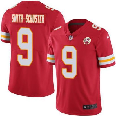 Nike Chiefs #9 JuJu Smith-Schuster Red Team Color Stitched NFL Vapor Untouchable Limited Jersey