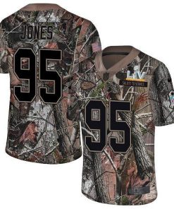 Nike Chiefs #95 Chris Jones Camo Super Bowl LV Bound Stitched NFL Limited Rush Realtree Jersey