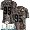 Nike Chiefs #95 Chris Jones Camo Super Bowl LIV 2020 Stitched NFL Limited Rush Realtree Jersey