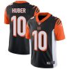 Nike Cincinnati Bengals #10 Kevin Huber Black Team Color Stitched NFL Vapor Untouchable Limited Jersey