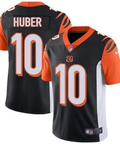 Nike Cincinnati Bengals #10 Kevin Huber Black Team Color Stitched NFL Vapor Untouchable Limited Jersey