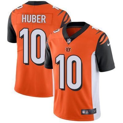 Nike Cincinnati Bengals #10 Kevin Huber Orange Alternate Stitched NFL Vapor Untouchable Limited Jersey