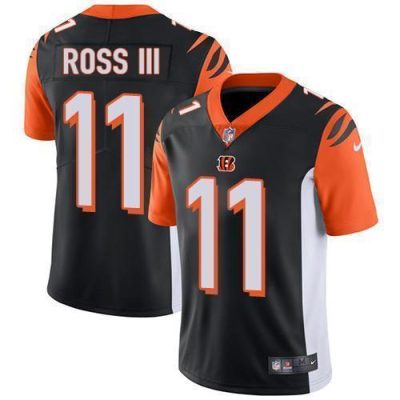 Nike Cincinnati Bengals #11 John Ross III Black Team Color Stitched NFL Vapor Untouchable Limited Jersey