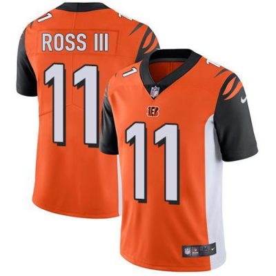 Nike Cincinnati Bengals #11 John Ross III Orange Alternate Stitched NFL Vapor Untouchable Limited Jersey