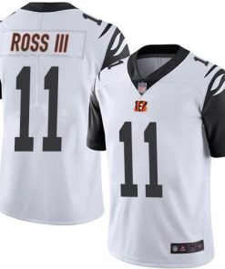 Nike Cincinnati Bengals #11 John Ross III White Stitched NFL Limited Rush Jersey