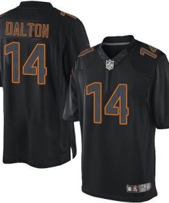 Nike Cincinnati Bengals #14 Andy Dalton Black Stitched NFL Impact Limited Jersey