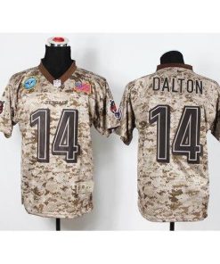 Nike Cincinnati Bengals #14 Andy Dalton Camo Stitched NFL New Elite USMC Jersey