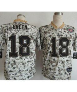 Nike Cincinnati Bengals #18 A.J. Green Camo Stitched NFL Elite USMC Jersey