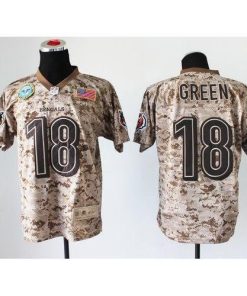 Nike Cincinnati Bengals #18 A.J. Green Camo Stitched NFL New Elite USMC Jersey