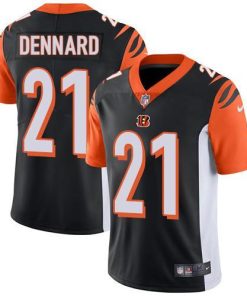 Nike Cincinnati Bengals #21 Darqueze Dennard Black Team Color Stitched NFL Vapor Untouchable Limited Jersey