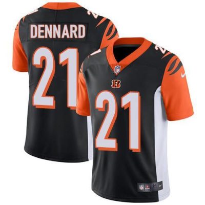 Nike Cincinnati Bengals #21 Darqueze Dennard Black Team Color Stitched NFL Vapor Untouchable Limited Jersey