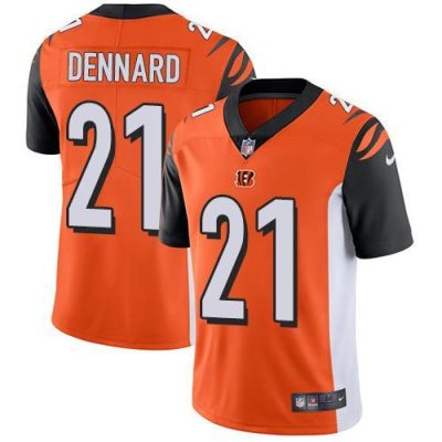 Nike Cincinnati Bengals #21 Darqueze Dennard Orange Alternate Stitched NFL Vapor Untouchable Limited Jersey