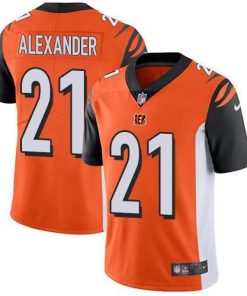 Nike Cincinnati Bengals #21 Mackensie Alexander Orange Alternate Stitched NFL Vapor Untouchable Limited Jersey