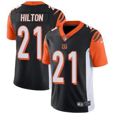 Nike Cincinnati Bengals #21 Mike Hilton Black Team Color Stitched NFL Vapor Untouchable Limited Jersey