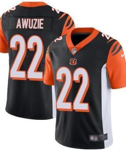 Nike Cincinnati Bengals #22 Chidobe Awuzie Black Team Color Stitched NFL Vapor Untouchable Limited Jersey Youth