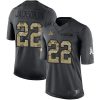 Nike Cincinnati Bengals #22 William Jackson III Black Stitched NFL Limited 2016 Salute to Service Jersey