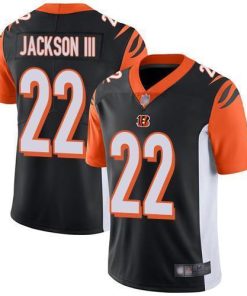 Nike Cincinnati Bengals #22 William Jackson III Black Team Color Stitched NFL Vapor Untouchable Limited Jersey