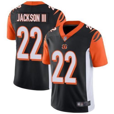 Nike Cincinnati Bengals #22 William Jackson III Black Team Color Stitched NFL Vapor Untouchable Limited Jersey