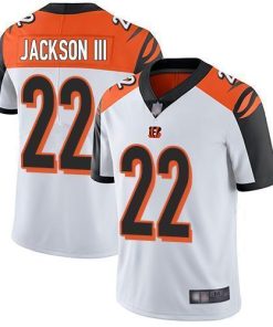 Nike Cincinnati Bengals #22 William Jackson III White Stitched NFL Vapor Untouchable Limited Jersey