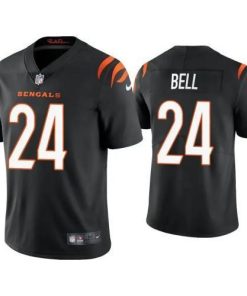 Nike Cincinnati Bengals #24 Vonn Bell Black Nike Vapor Limited Jersey