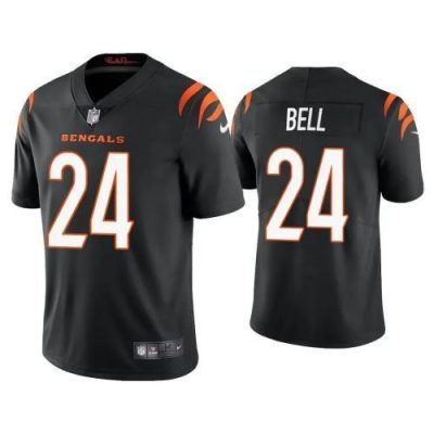 Nike Cincinnati Bengals #24 Vonn Bell Black Nike Vapor Limited Jersey