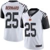Nike Cincinnati Bengals #25 Giovani Bernard White Stitched NFL Limited Rush Jersey