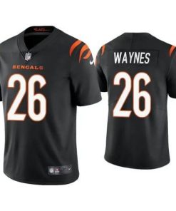 Nike Cincinnati Bengals #26 Trae Waynes Black Nike Vapor Limited Jersey