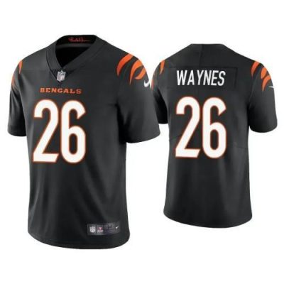 Nike Cincinnati Bengals #26 Trae Waynes Black Nike Vapor Limited Jersey