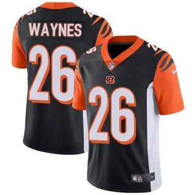 Nike Cincinnati Bengals #26 Trae Waynes Black Team Color Stitched NFL Vapor Untouchable Limited Jersey