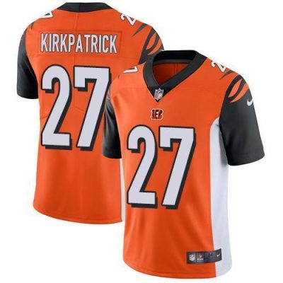 Nike Cincinnati Bengals #27 Dre Kirkpatrick Orange Alternate Stitched NFL Vapor Untouchable Limited Jersey