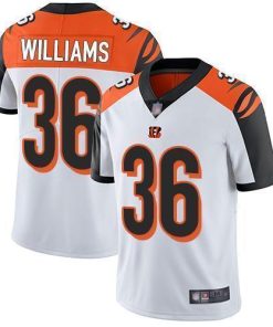 Nike Cincinnati Bengals #36 Shawn Williams White Stitched NFL Vapor Untouchable Limited Jersey