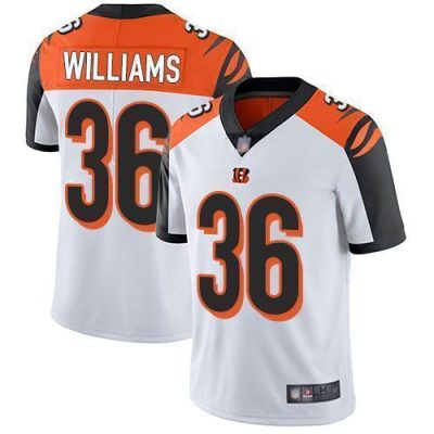 Nike Cincinnati Bengals #36 Shawn Williams White Stitched NFL Vapor Untouchable Limited Jersey