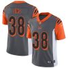 Nike Cincinnati Bengals #38 LeShaun Sims Silver Stitched NFL Limited Inverted Legend Jersey