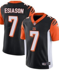 Nike Cincinnati Bengals #7 Boomer Esiason Black Team Color Stitched NFL Vapor Untouchable Limited Jersey