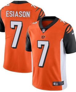 Nike Cincinnati Bengals #7 Boomer Esiason Orange Alternate Stitched NFL Vapor Untouchable Limited Jersey