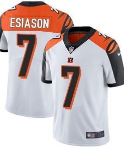 Nike Cincinnati Bengals #7 Boomer Esiason White Stitched NFL Vapor Untouchable Limited Jersey